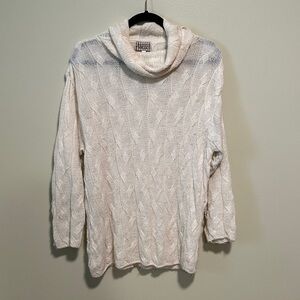 Beyond Thread Cowl Neck Sweater Size Medium